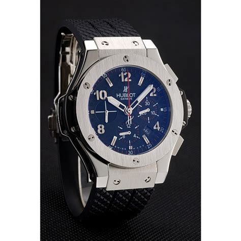 hublot big bang schwarz silber weisses zifferblatt|Hublot big bang gehäuse.